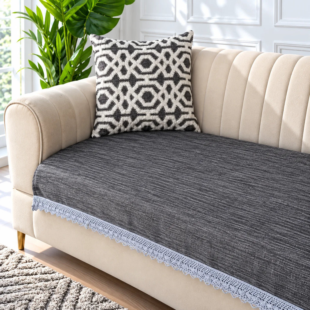 Anti-Skid Solid Velvet Sofa Cover