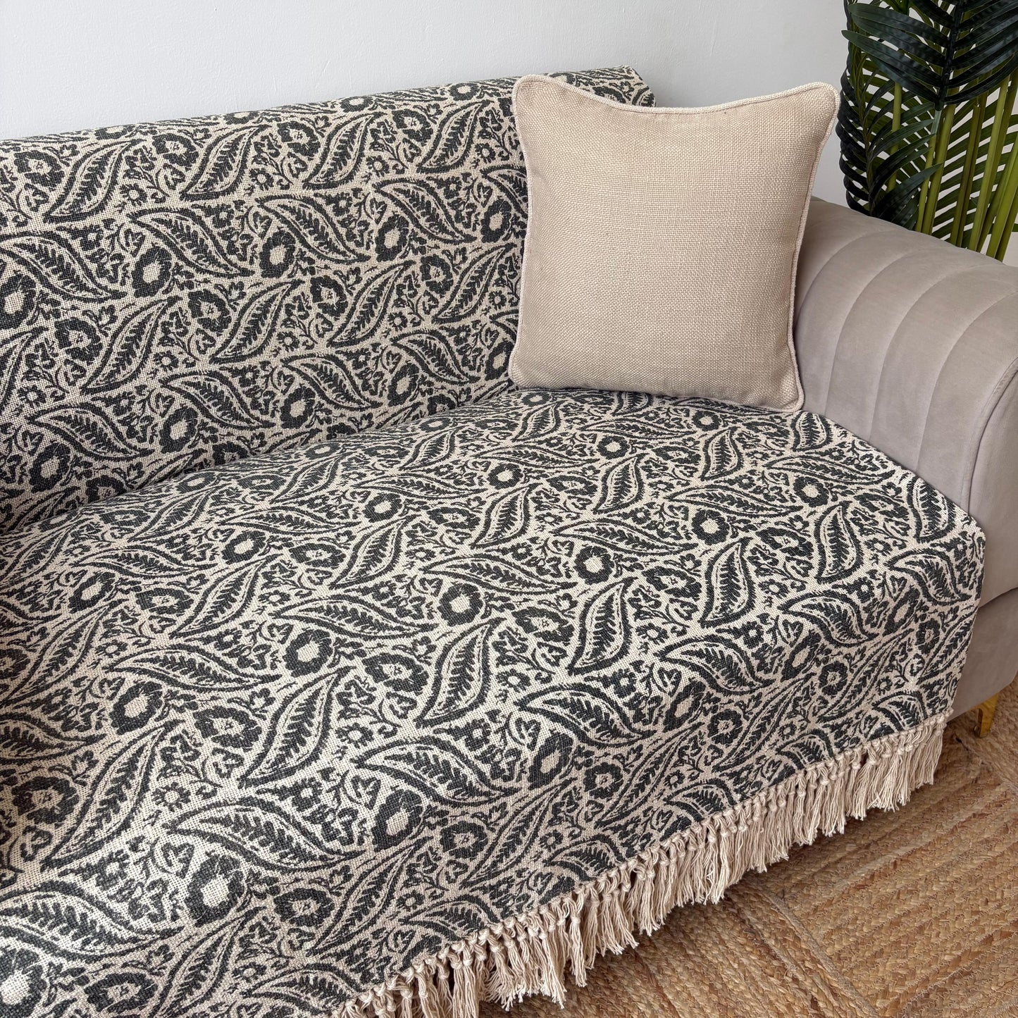Jacquard Premium Sofa and Back Cover