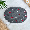 Christmas Themed Polyester Printed Table Placemat, Size:39cm (19")