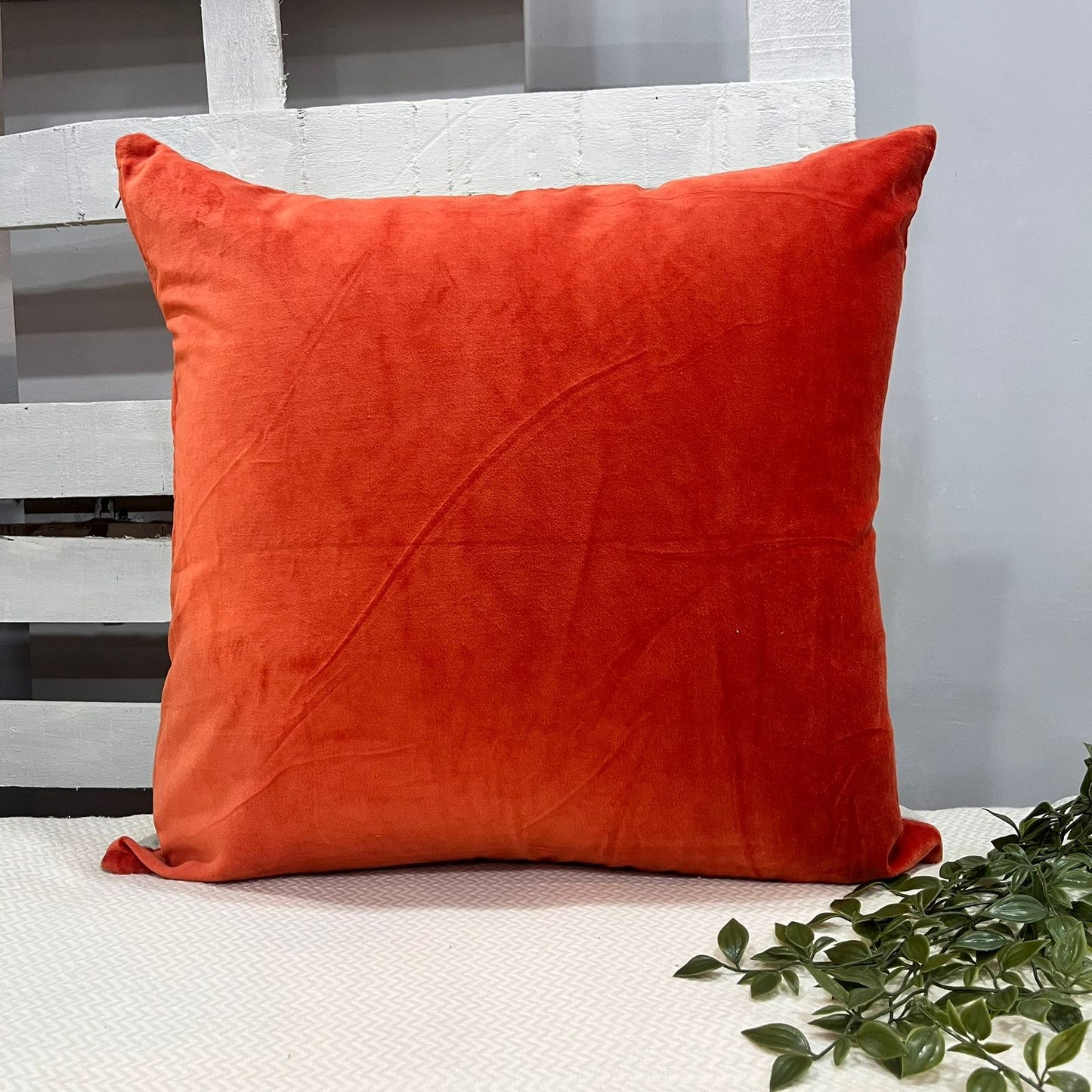 Plain Cushion Covers Size: 60cm X 60cm (24" X 24") Material: Velvet in just Rs. 500.00, (Cushion Cover by Export House )