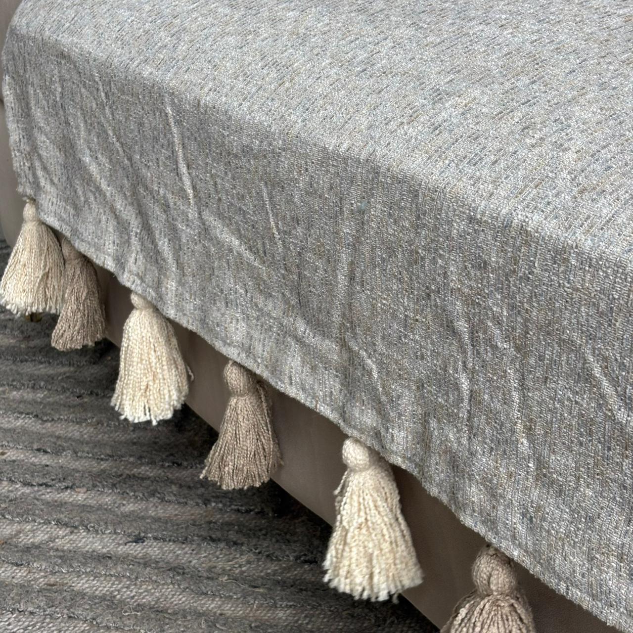 Sofa Cover with tassels