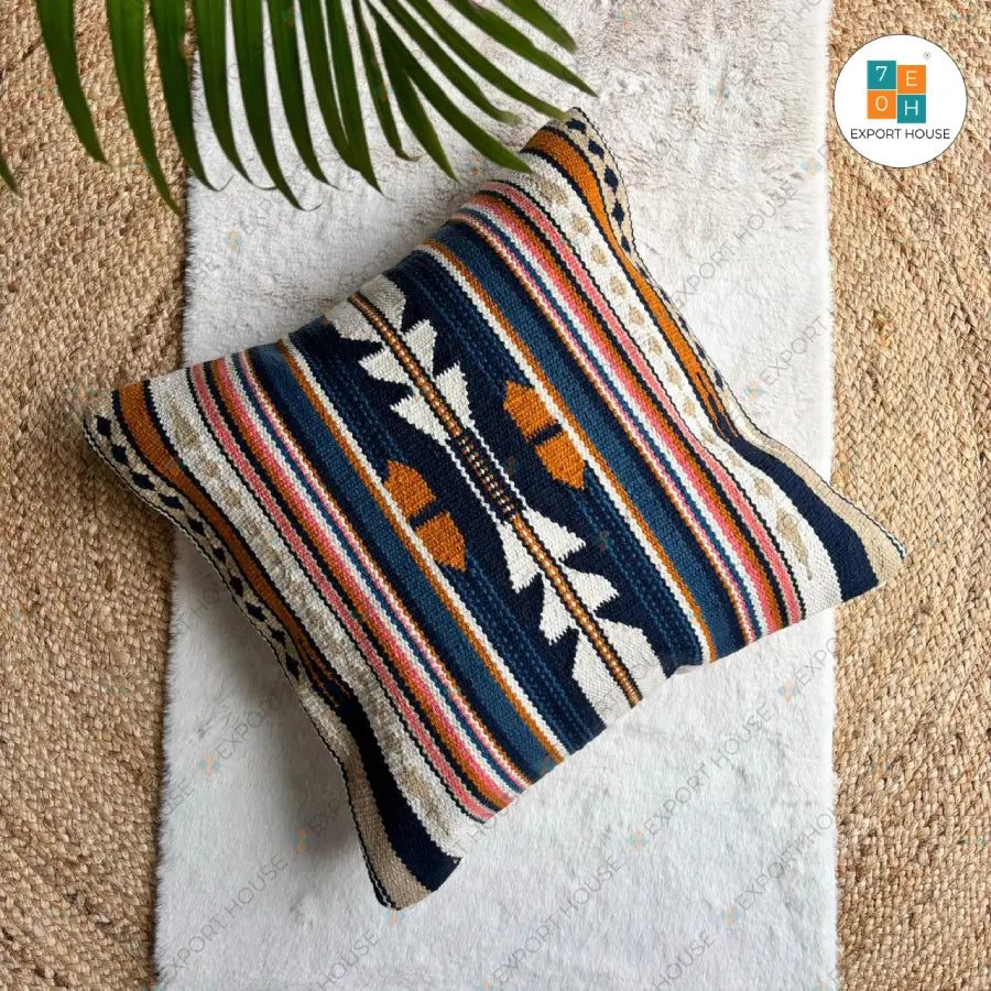 Boho Cushion Cover, 50cm X 50cm (20" X 20")