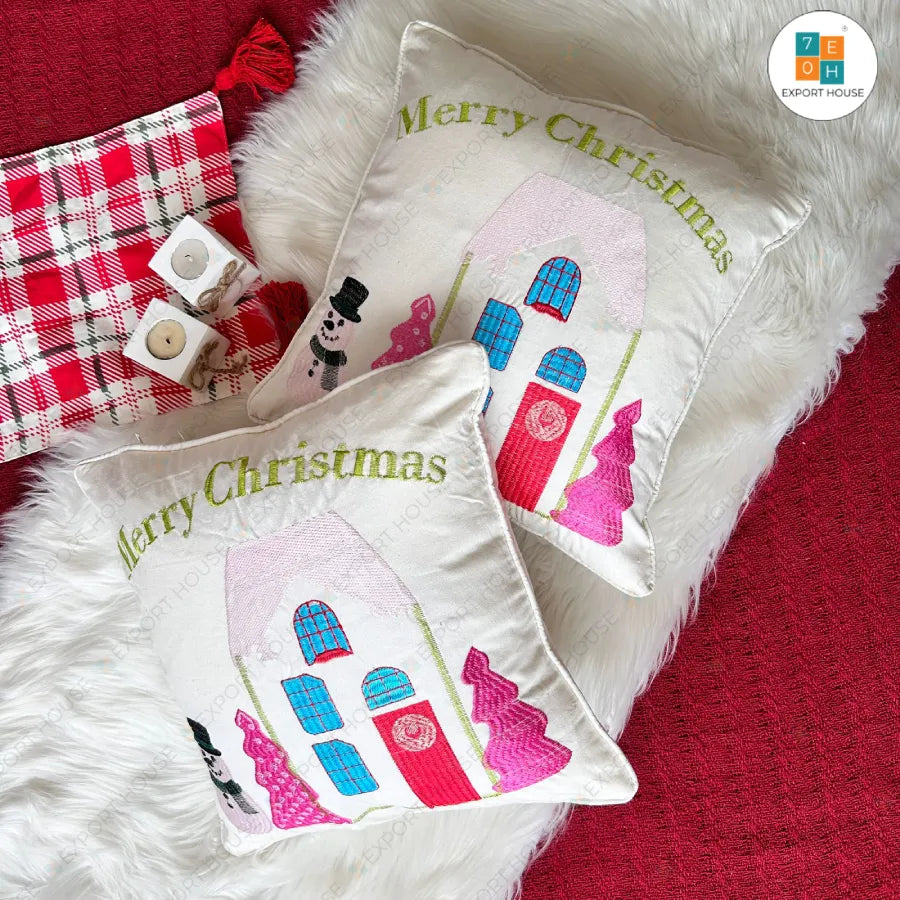 Christmas Theme Premium Cushion Cover