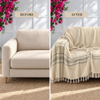 Sofa Throw Blanket 67x54 inches (170x137 cm)