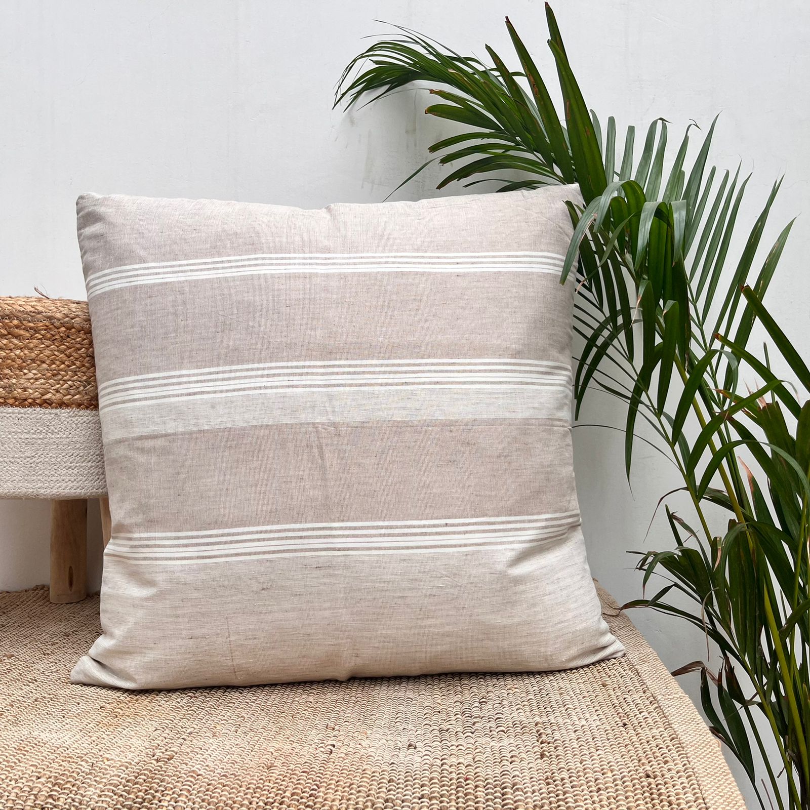 Surplus Cushion Cover Size: 60cm X 60cm (24" X 24") Material: Cotton in just Rs. 500.00, (Cushion Cover by Export House )