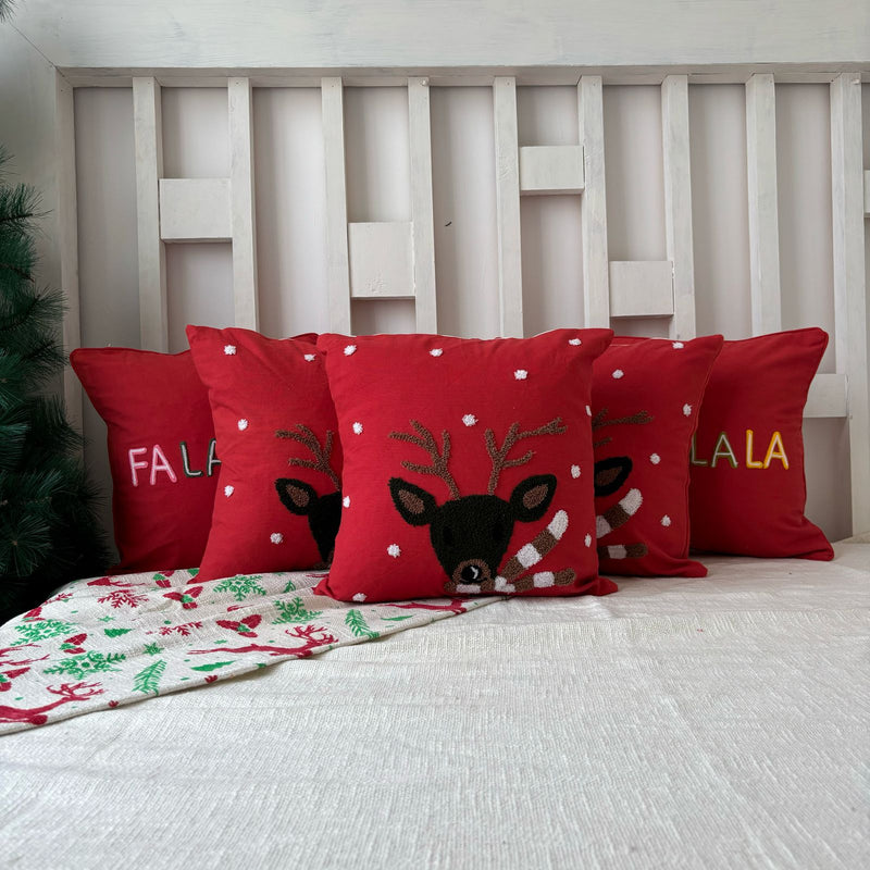 Cotton Tufted Cushion Cover, 40cm X 40cm (16" X 16")