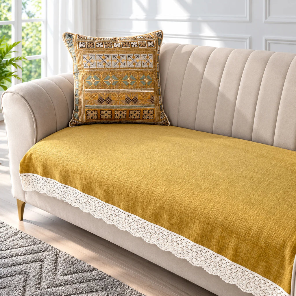 Anti Skid Jacquard Premium Sofa Cover