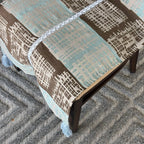 Urban Graffiti Pattern Chair Cover with Tassels