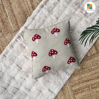 Export House Cotton Embroidered Cushion Cover - Size:40cm X 40cm (16" X 16")