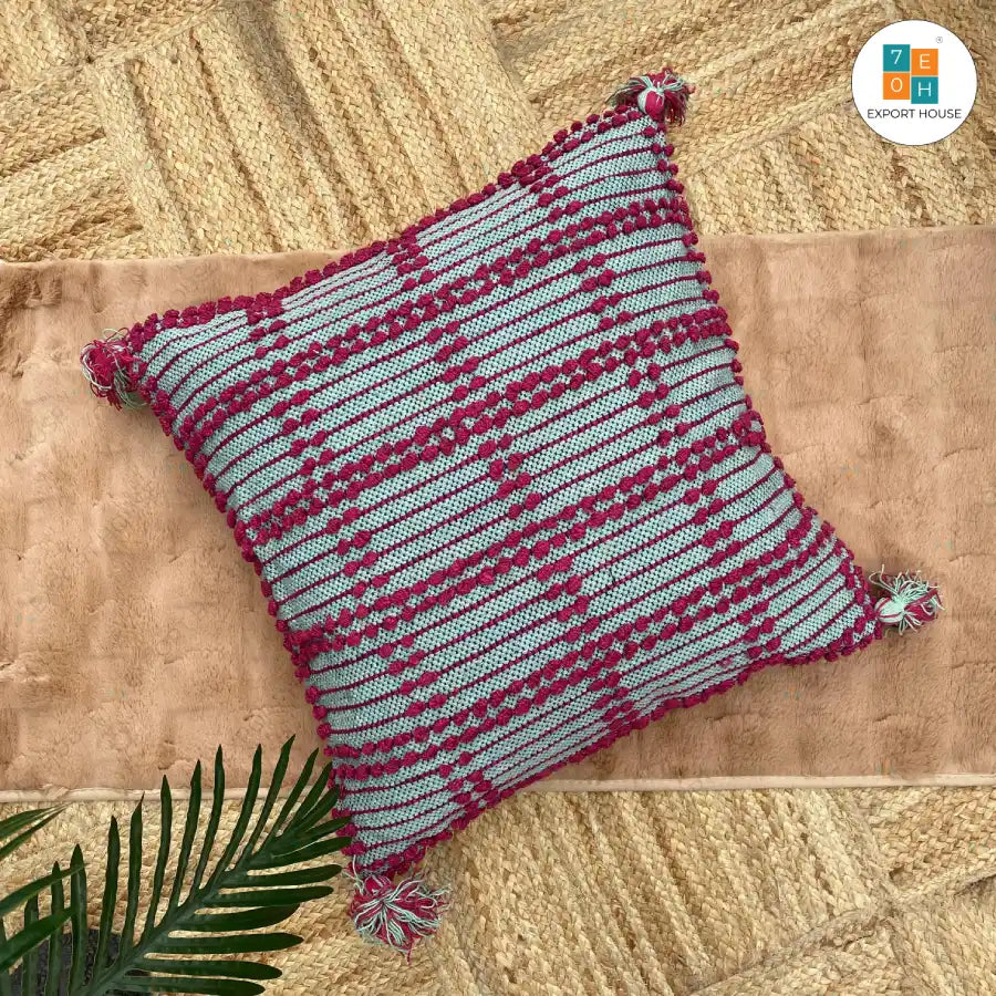 Boho Cushion Cover, 60cm X 60cm (24" X 24")