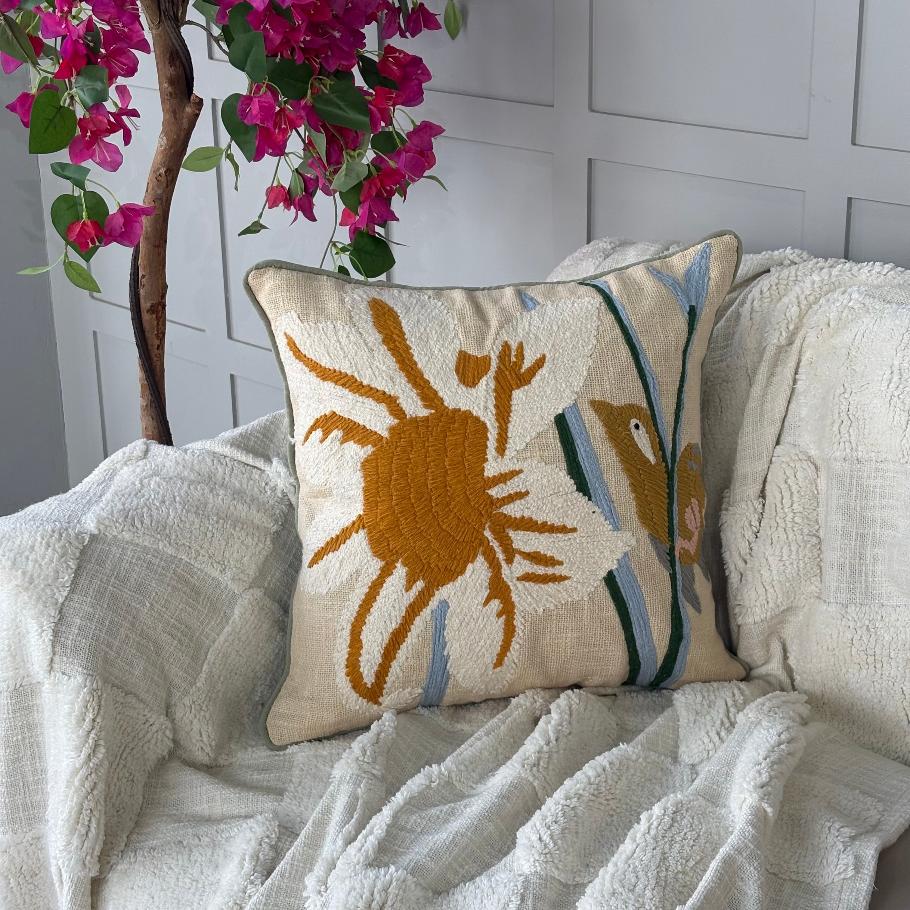 Aurela Bird Cushion Cover