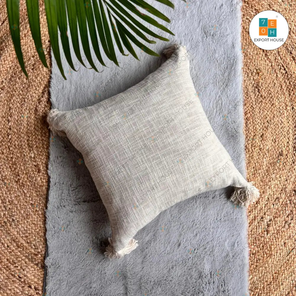 Export House Cotton Boho Cushion Cover -  Size:45cm x 45cm (18" x 18")