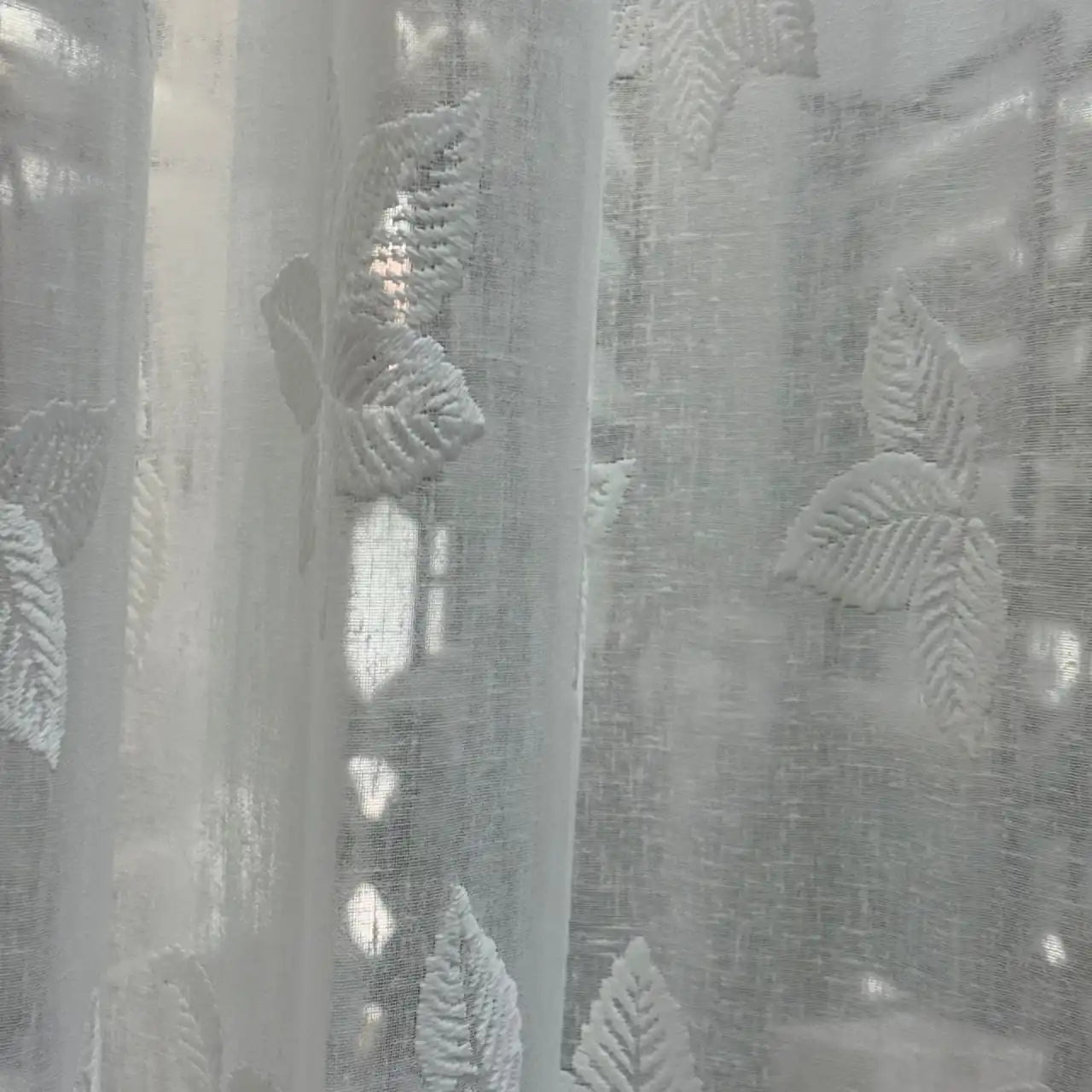 Premium Embroidered Sheer Curtain