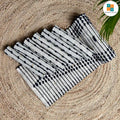 Cotton Boho Table Runner with Mats, Size:30cm x 182cm (12" x 72")