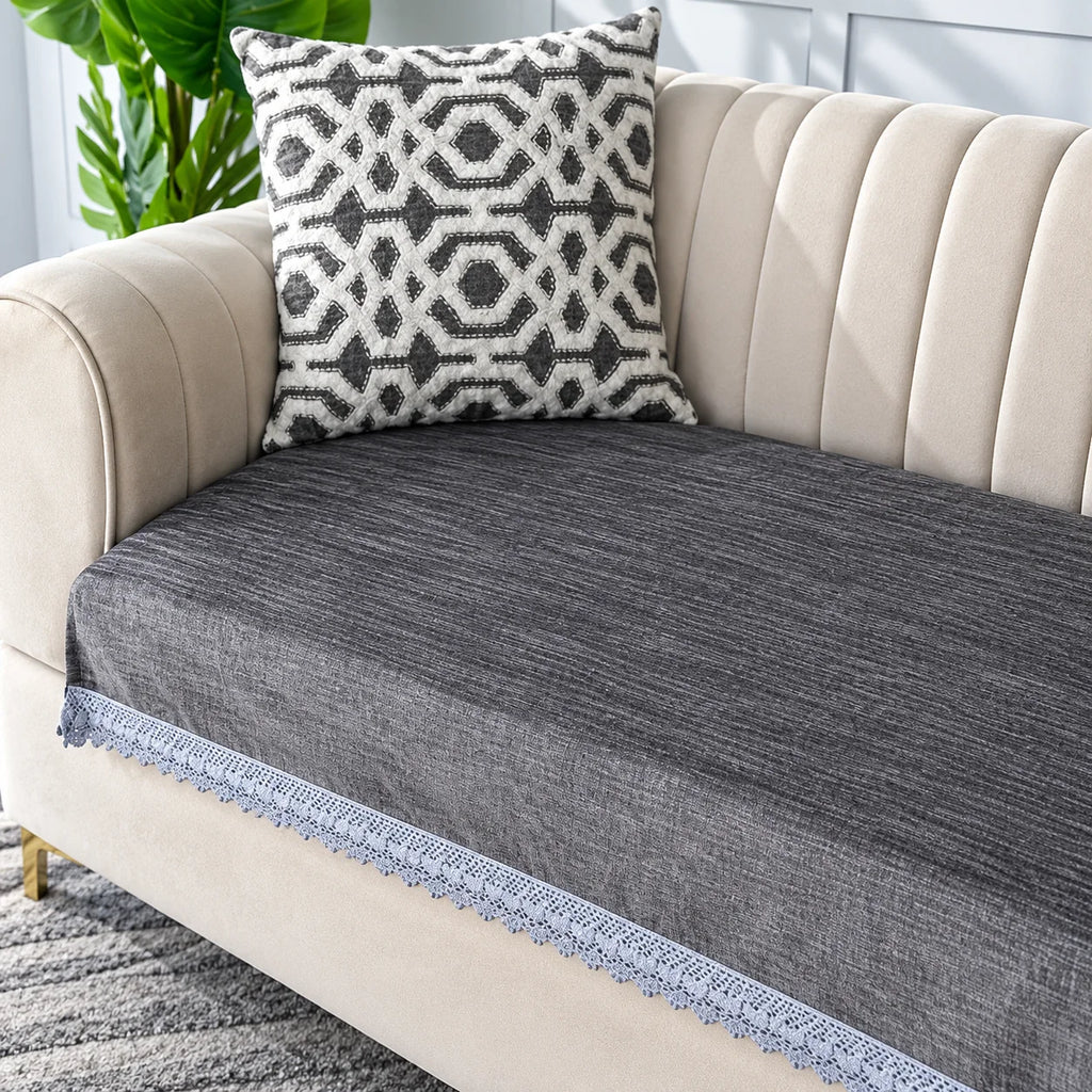 Anti-Skid Solid Velvet Sofa Cover