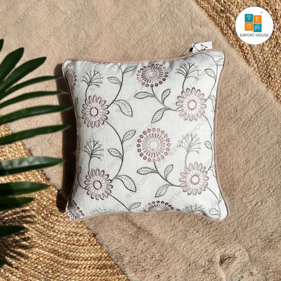 Embroidered Cushion cover