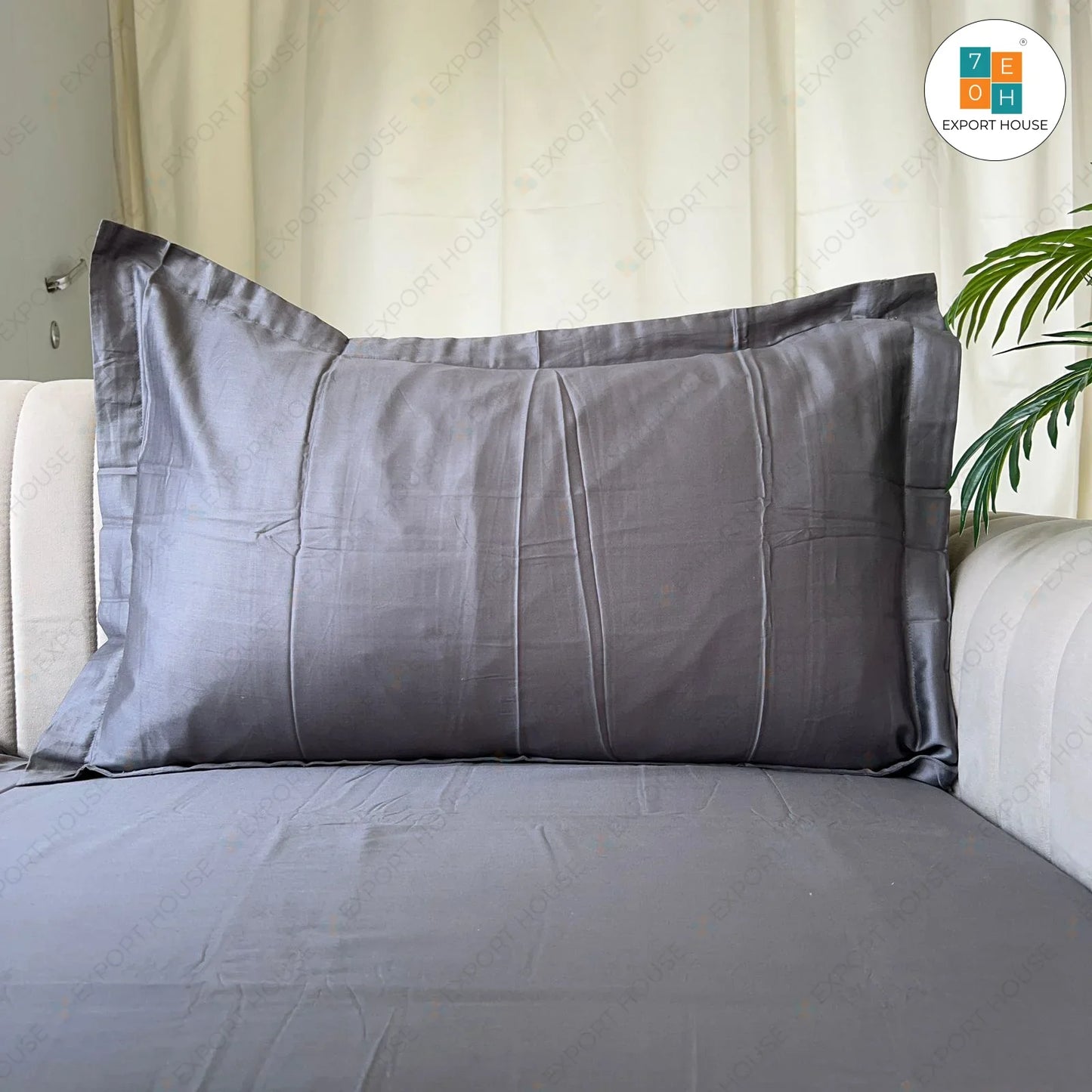 Plain Cotton Bedsheet with 300 Thread count