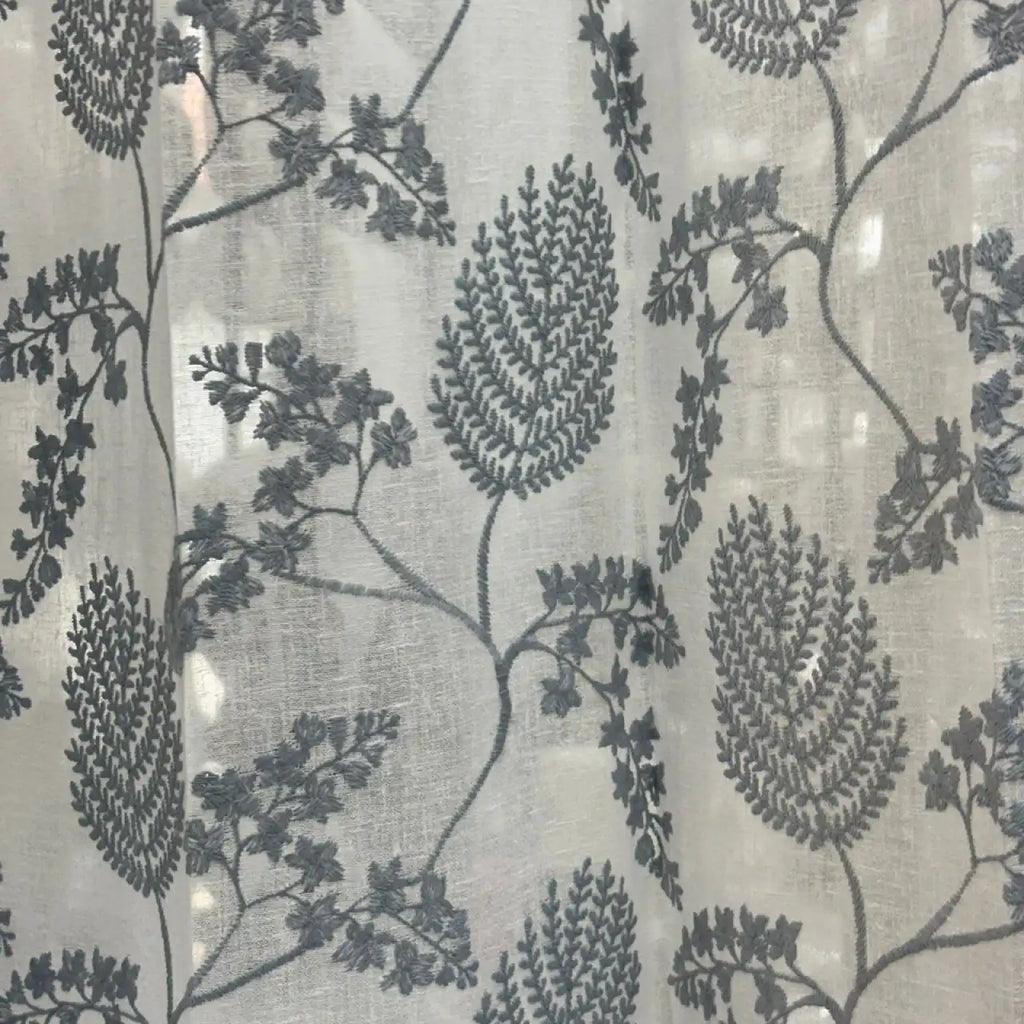Premium Embroidered Sheer Curtain