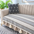 Sofa Cover with tassels