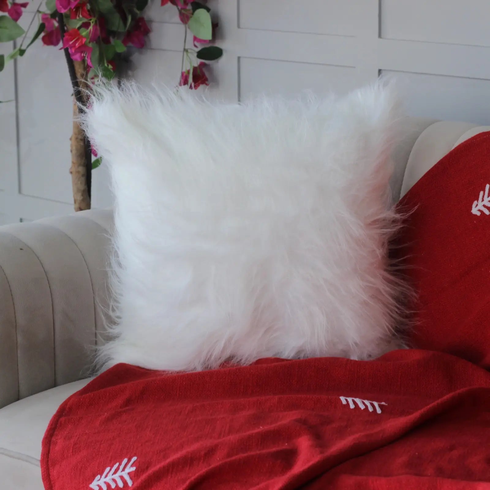 Soft Faux Fur Cushion Cover