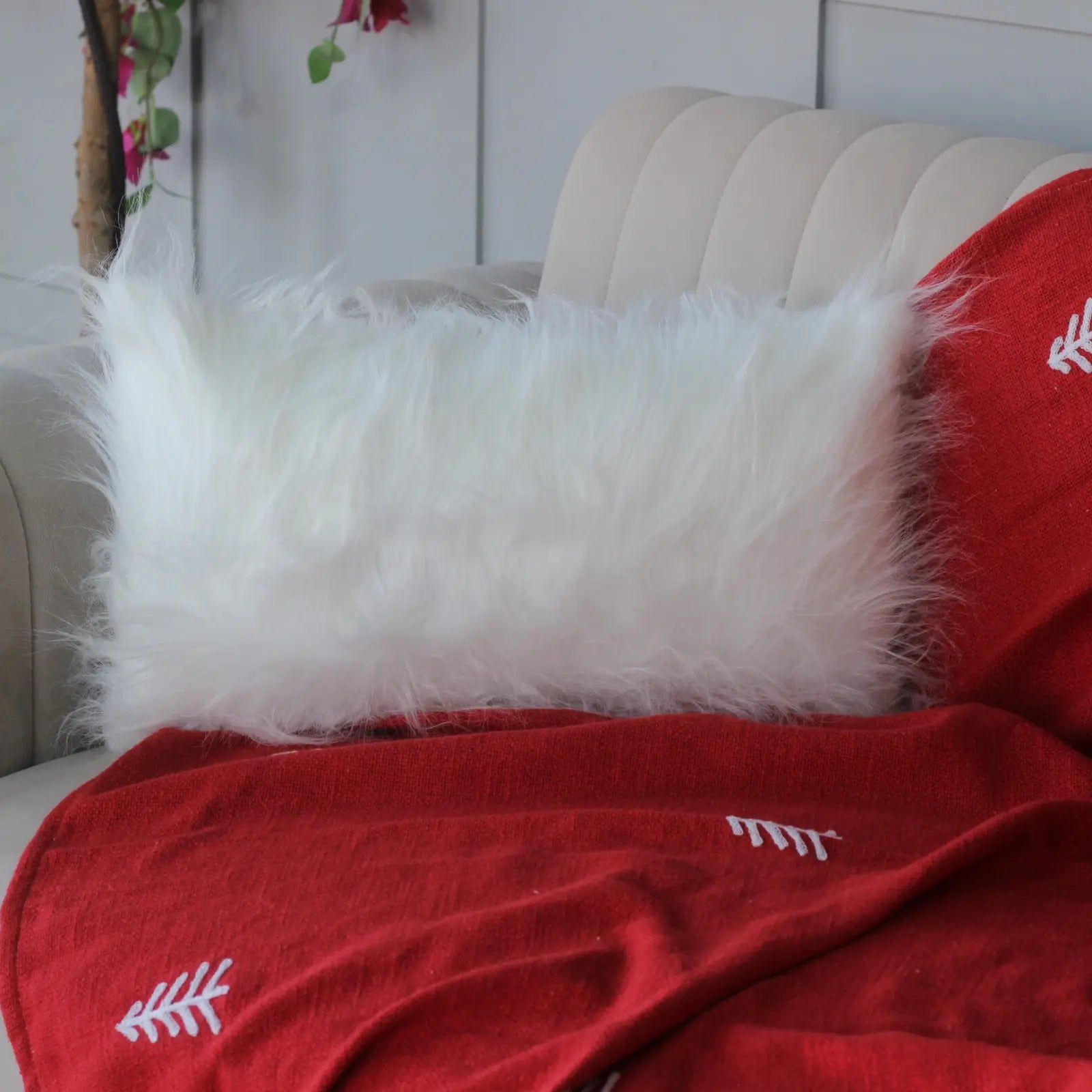 Soft Faux Fur Cushion Cover