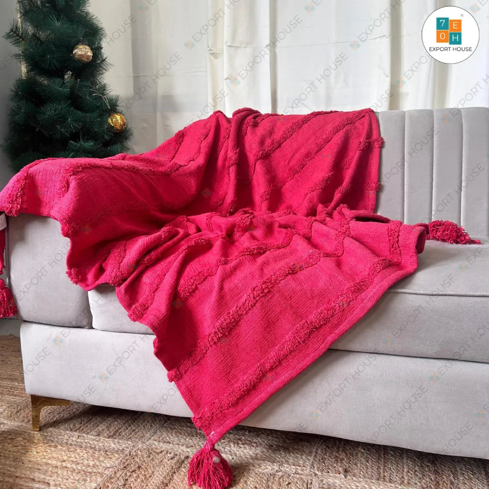 Christmas Themed Sofa Throw