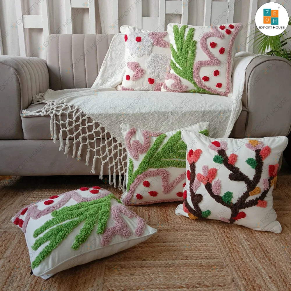 Premium Cushion Covers - Set of 5