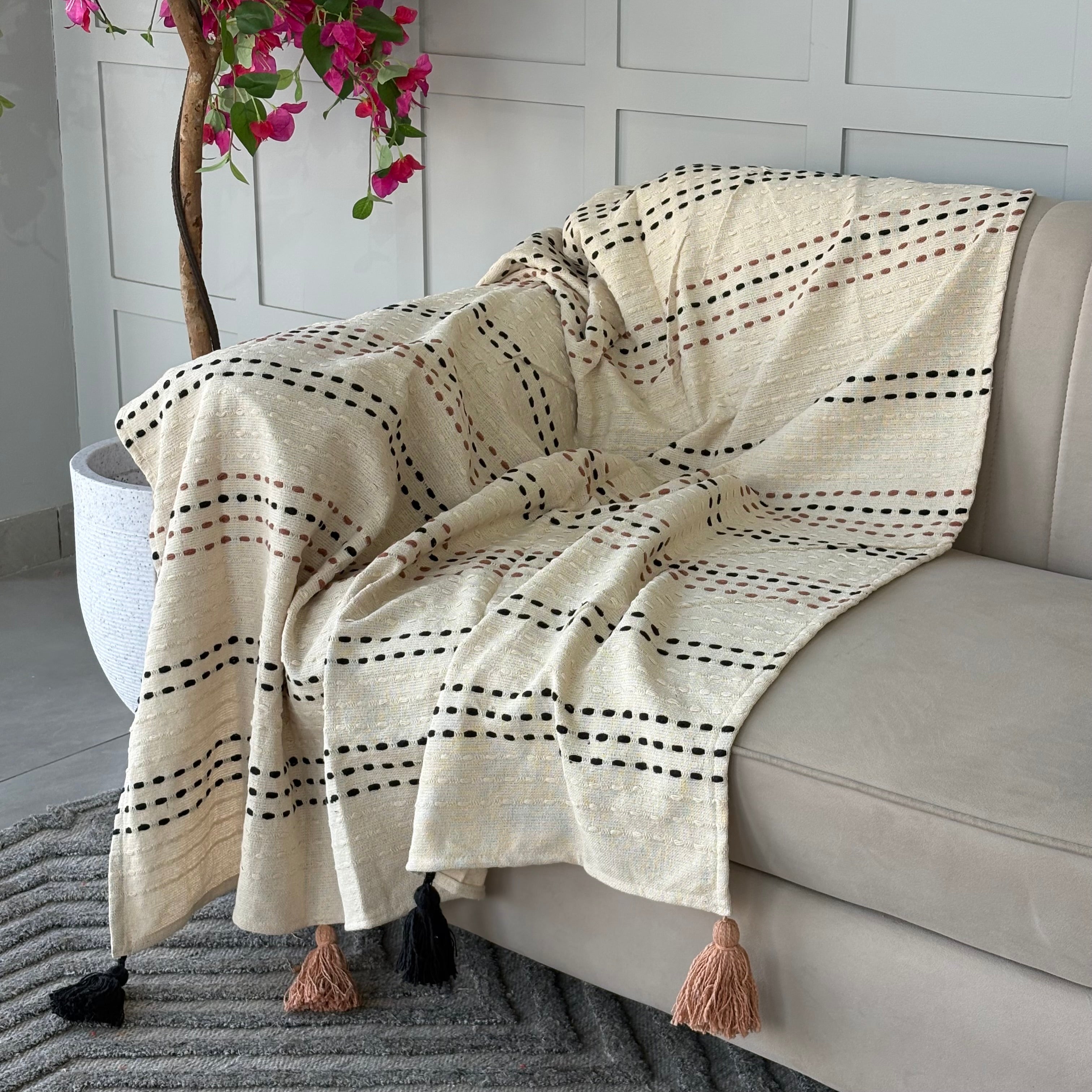 Sofa Throw Blanket 60×50 inches (152 ×127 cm)