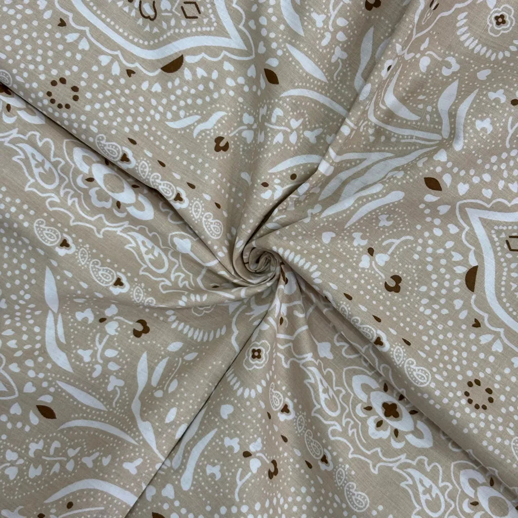 King Size Cotton Printed Bedsheet