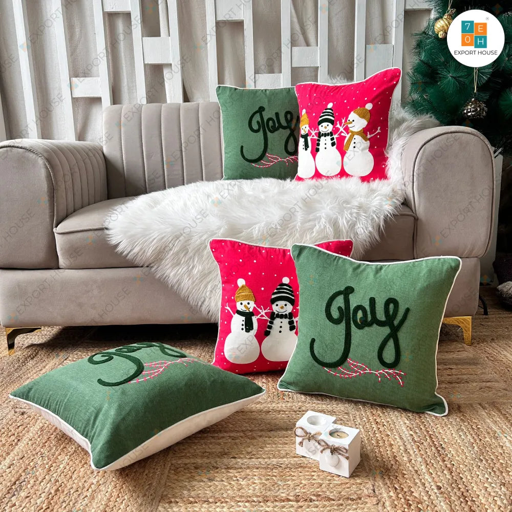 Christmas Cushion cover - Set of 5