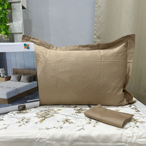 Bed Sheet Size: 274cm x 274cm (108" x 108") Material: Cotton in just Rs. 2999.00, (Kashida Collection Pure Cotton King Size Bedsheet - 100x108 by Export House )