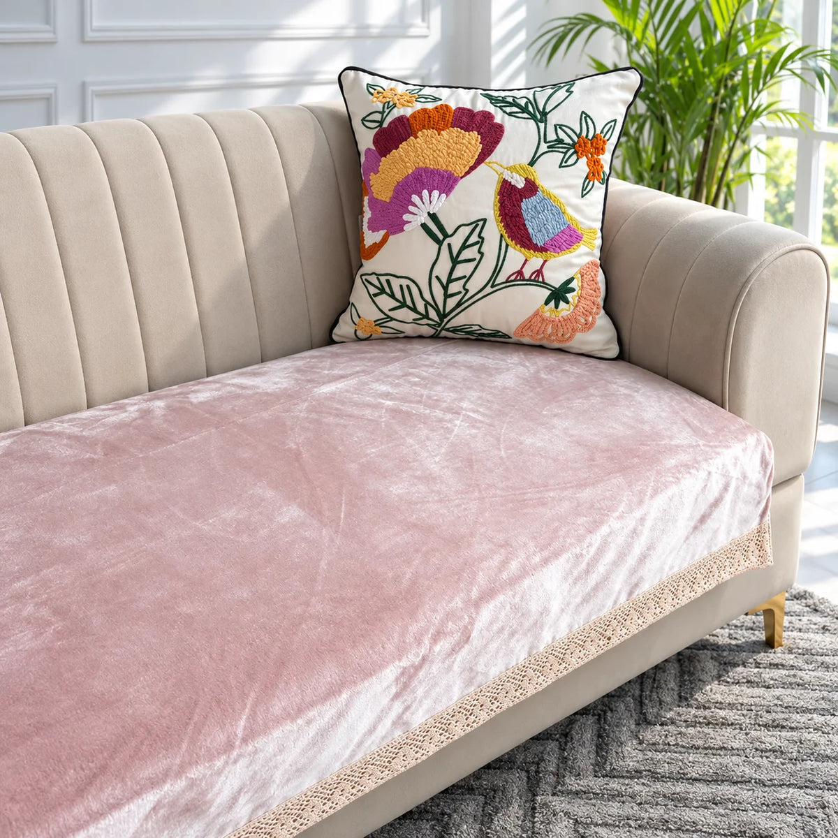 Velvet Antiskid Sofa Cover
