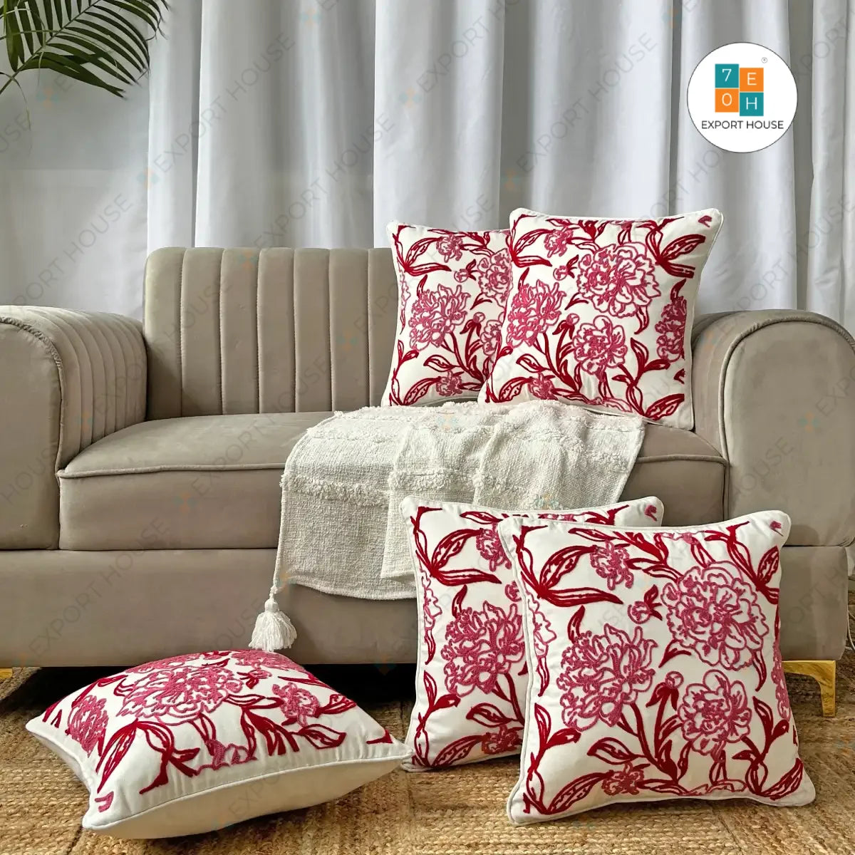 Luxurious Tufted Cushion Covers by Export House | Enhance Your Home Décor