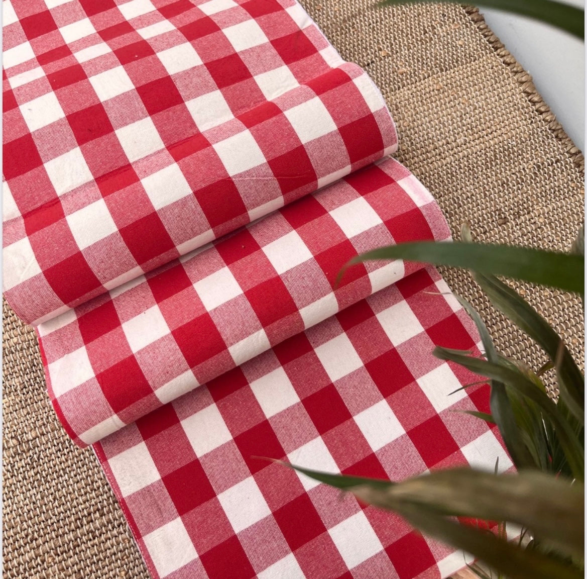 Christmas Themed Cotton Woven print Table Runner, Size:40cm x 228cm (16" x 90")