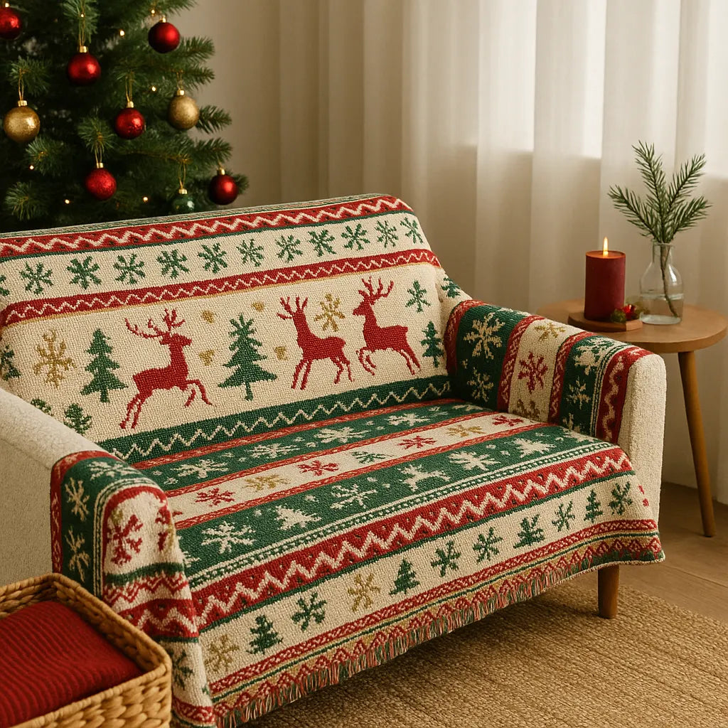 Christmas Sofa Throws