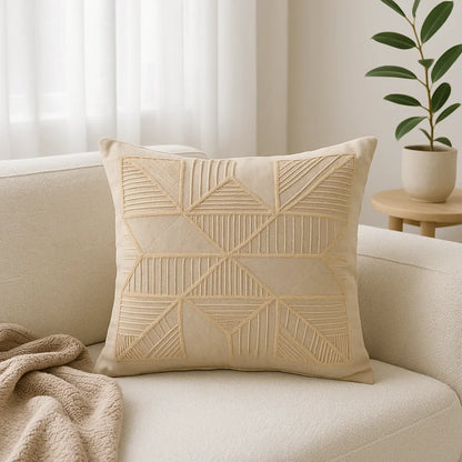 Twig & Twine embroidered cushions
