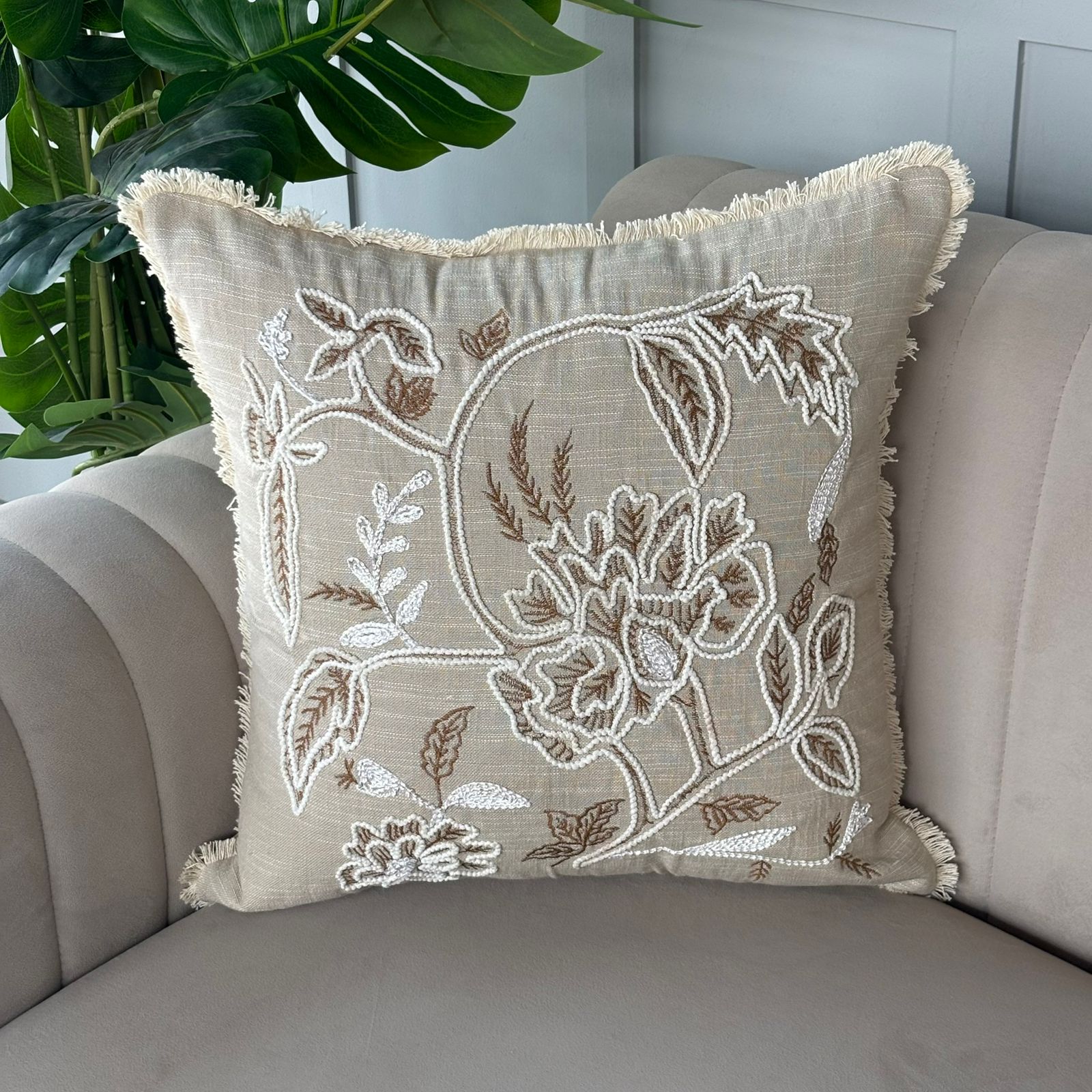 Earthy Luxe Premium Cushion Cover