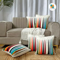 Export House Cotton Embroidered Cushion Cover -  Size:40cm X 40cm (16" X 16")