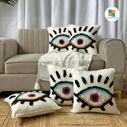 Evil Eye sentinel - Tufted Premium Cushion Cover