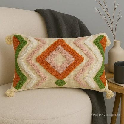 Geometric bliss - Premium Lumbar cover