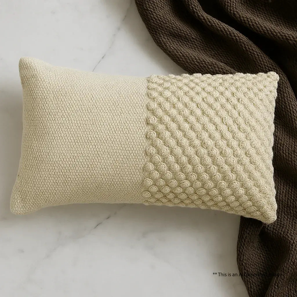 Beige knots weave - Premium Lumber Cover