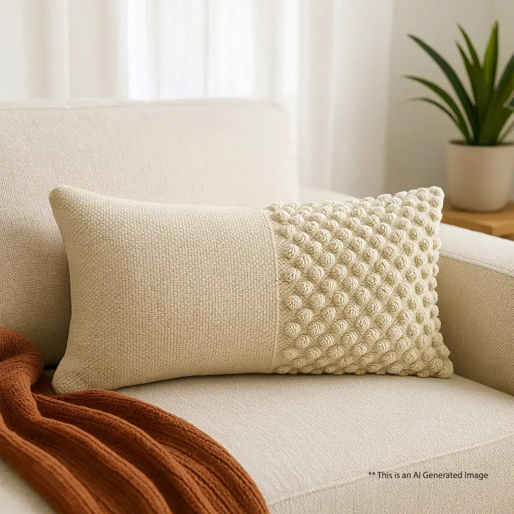 Beige knots weave - Premium Lumber Cover