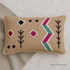 Cotton Embroidered Cushion Cover, 30cm X 50cm (12" X 20")