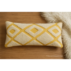 Mimosa Yellow Extra Long Lumbar Cushion Cover