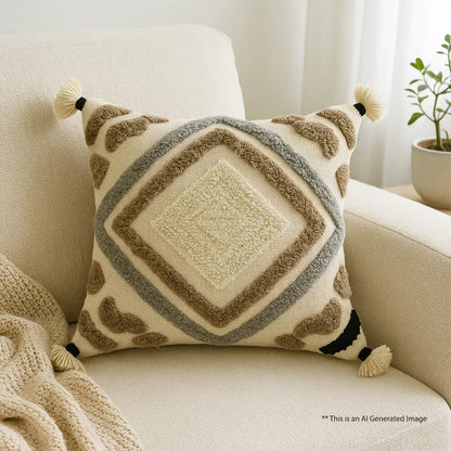 Square elegence - Premium Cushion Cover