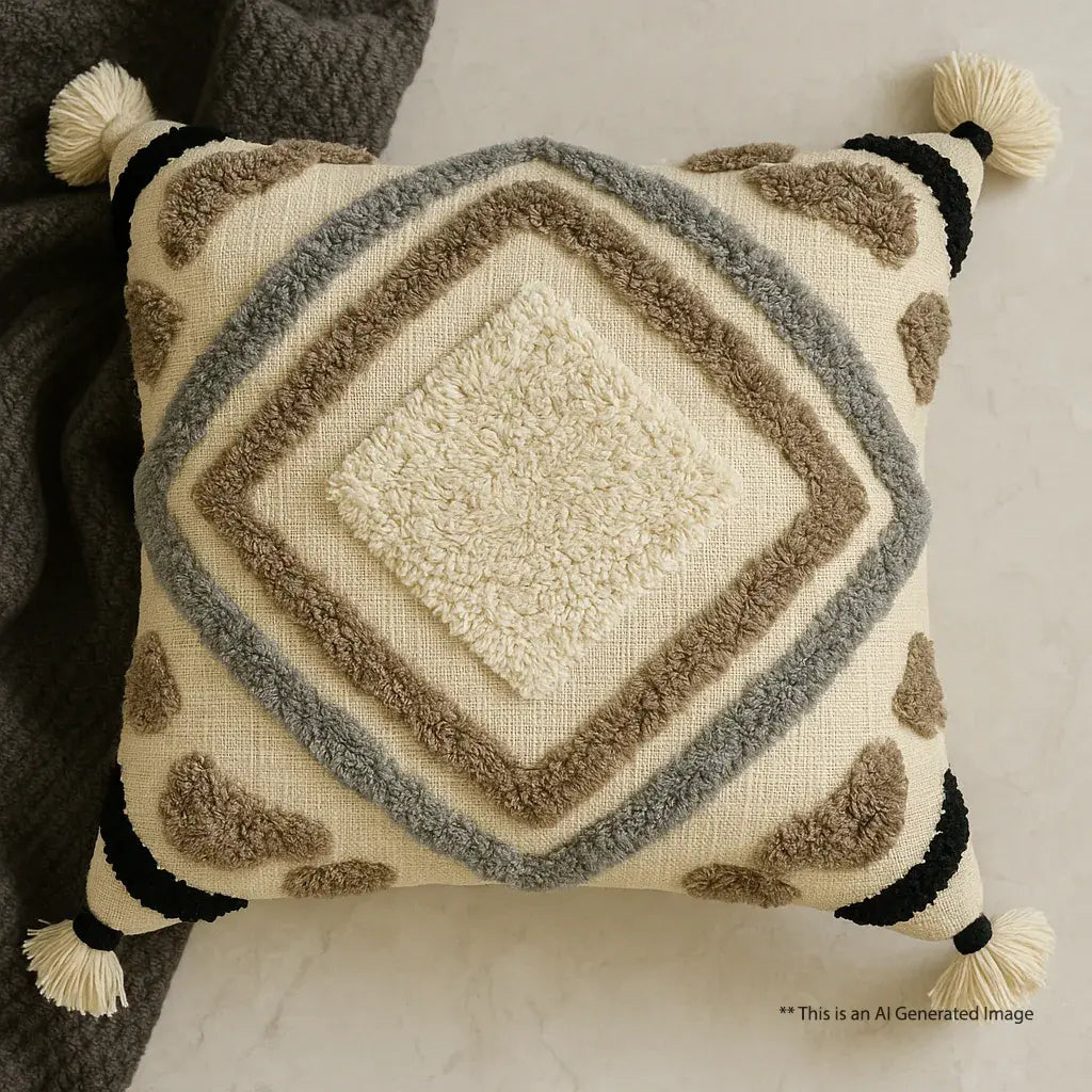 Square elegence - Premium Cushion Cover