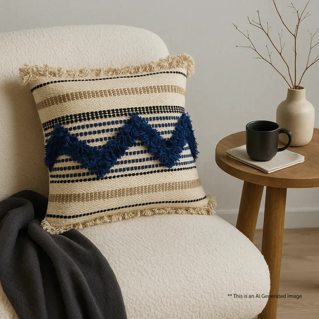 Boho Wave - Premium Cushion Cover
