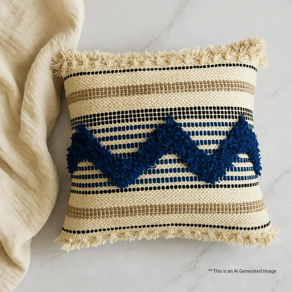 Boho Wave - Premium Cushion Cover