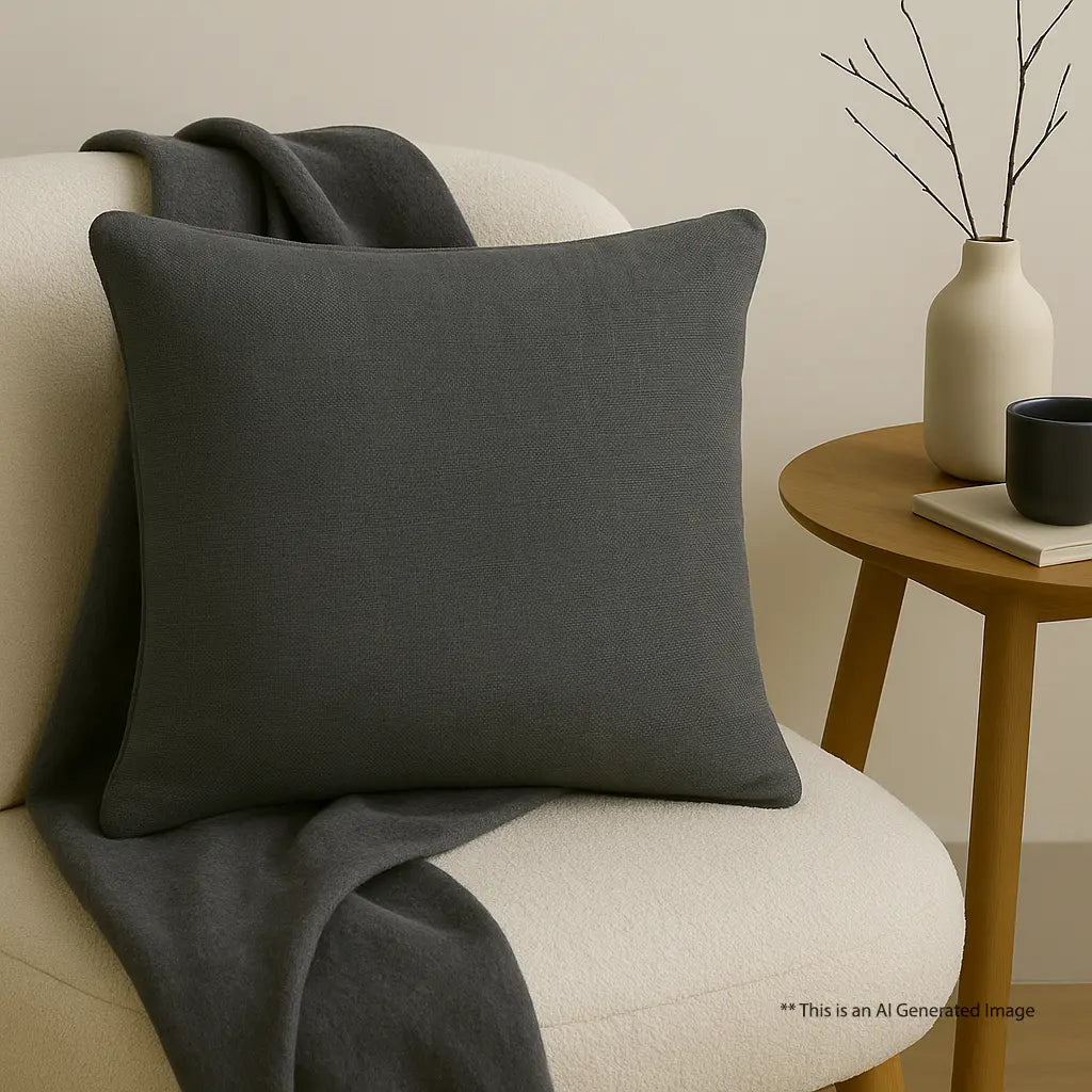 Plain Cushion Cover, 40cm X 40cm (16" X 16")