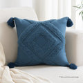 Cotton Tufted Cushion Cover, 40cm X 40cm (16" X 16")